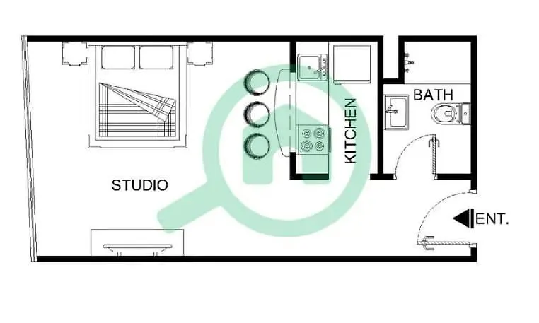 Prime Studio In Jumeirah Bay X1 In Jlt - Sleeps 2 Dubai